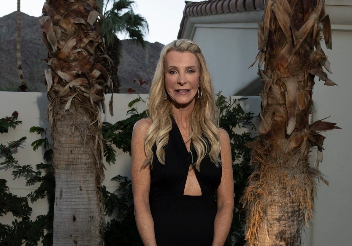 Joan Vassos appears at 'The Golden Bachelor' special wedding event