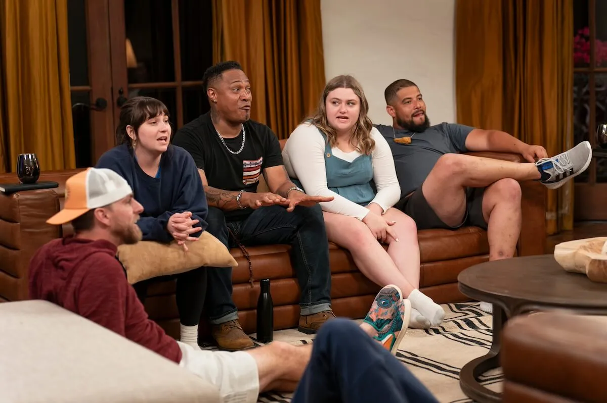 'Claim to Fame' Season 3 cast members sitting on a couch