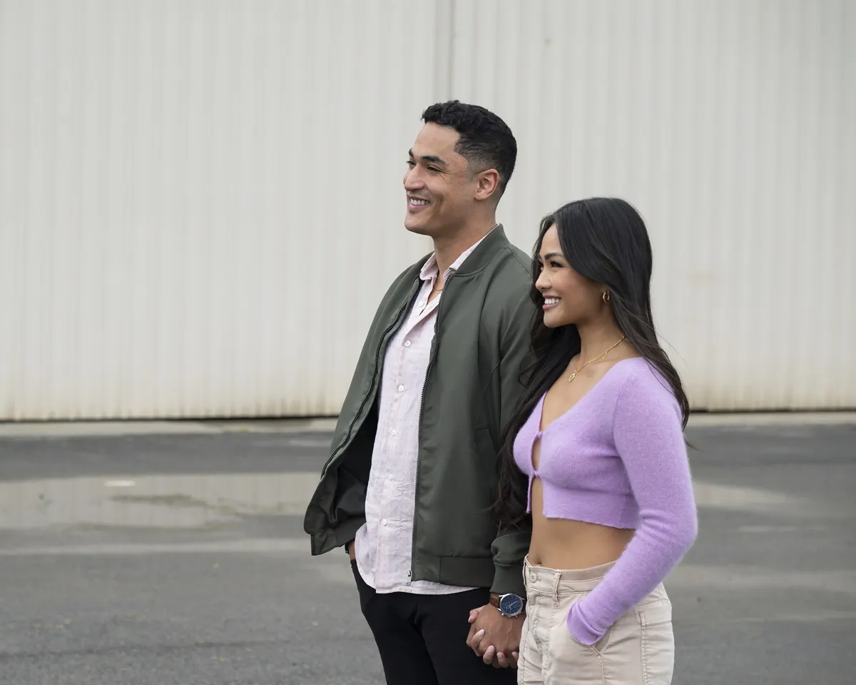 Jenn Tran is seen with Marcus during a date on 'The Bachelorette'