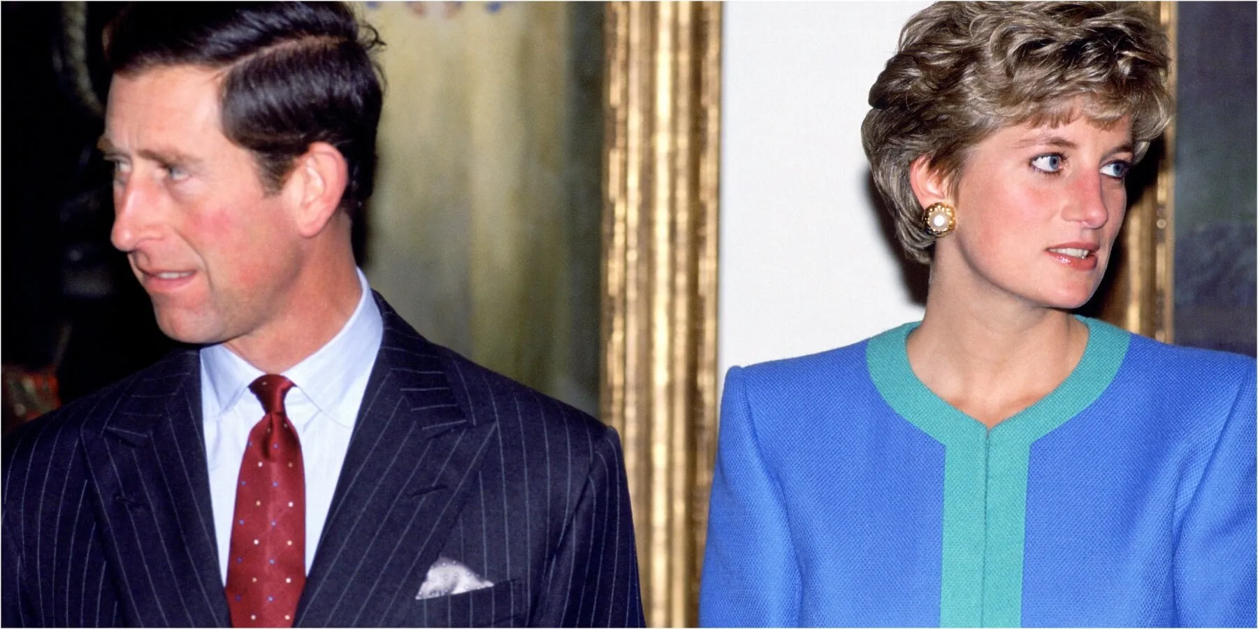 King Charles and Princess Diana photographed during a visit to Canada.
