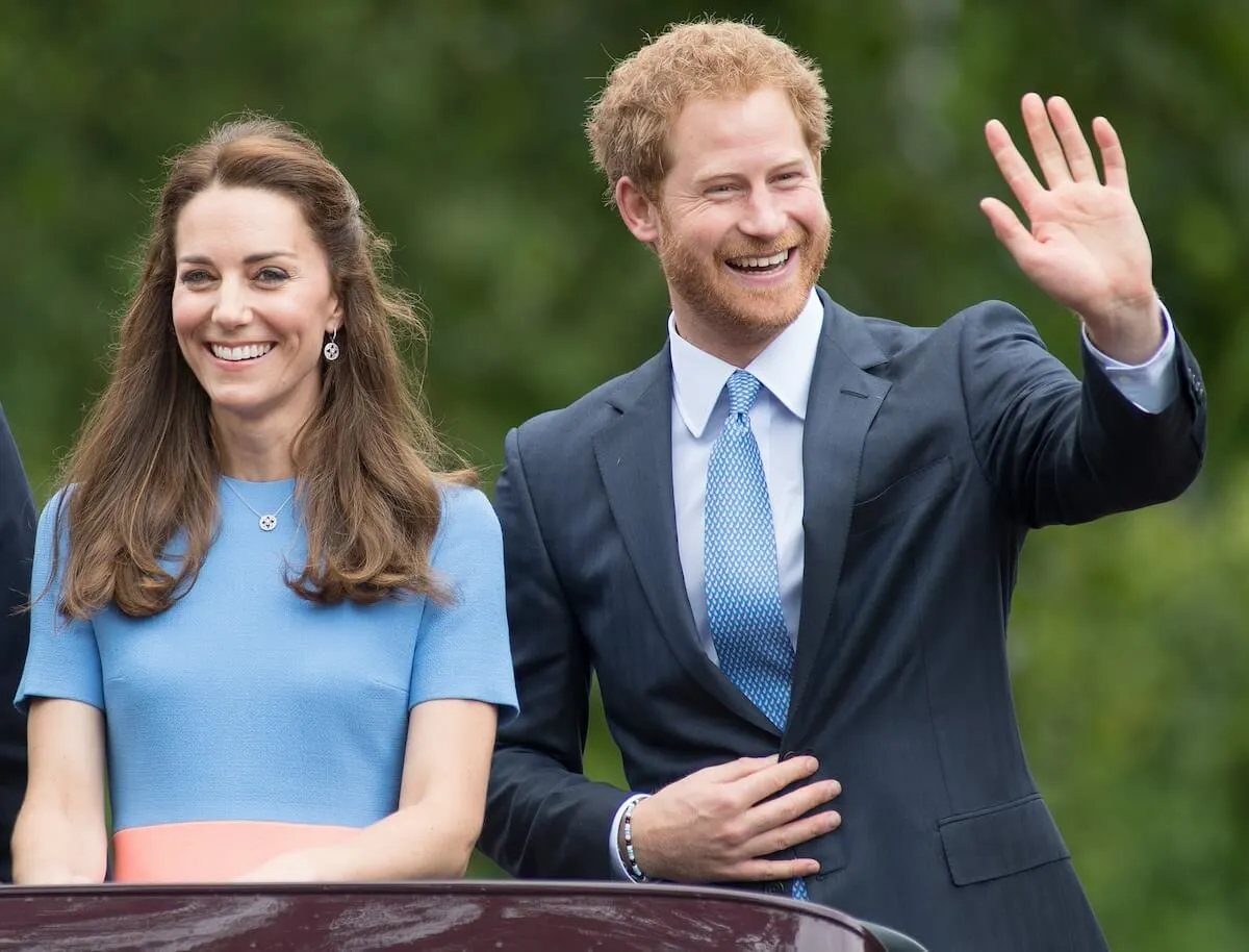 Kate Middleton and Prince Harry