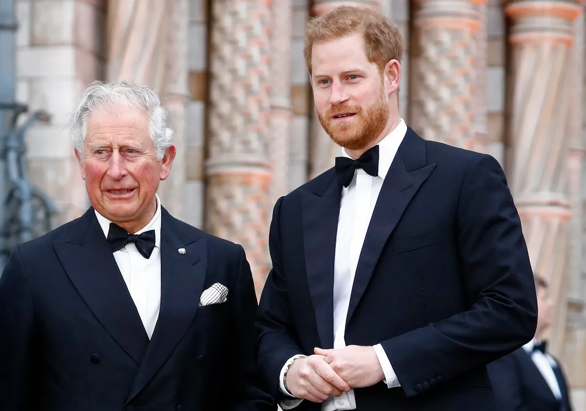 King Charles and Prince Harry